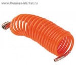 Шланг спиральный с муфтой 5 м